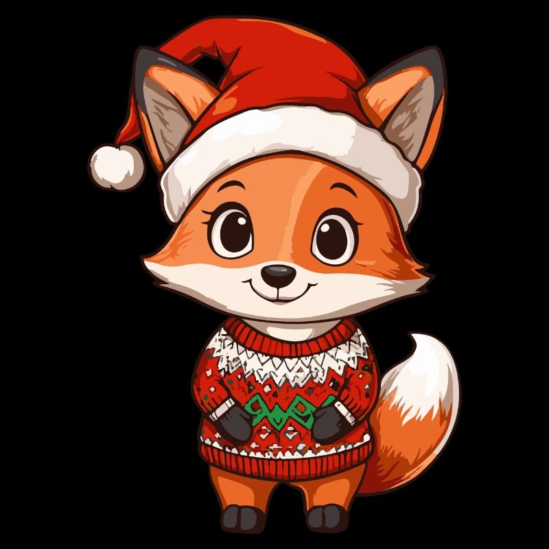Fuchs Weihnachten Comic