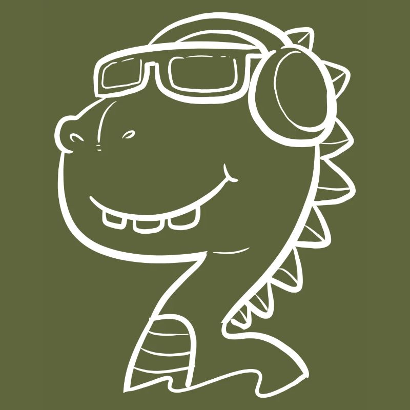 Cool dino. Inerductive or cool poison