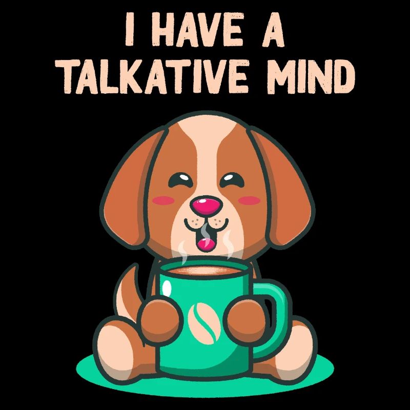 Ich habe einen gesprächigen Geist introvertiertem