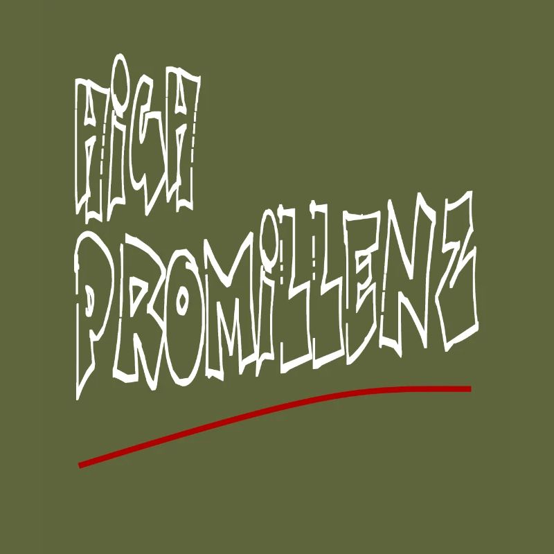 high promillenz einfach weiss