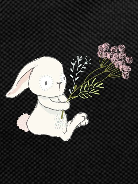 holding flower 01