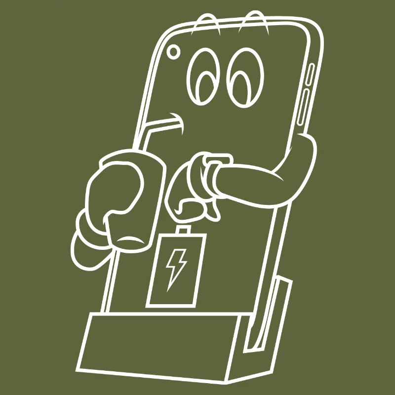 Smartphone comic ladend