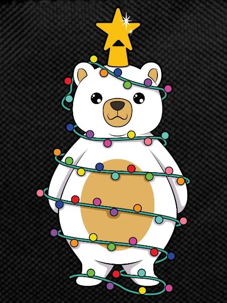 Polar Bear Christmas Tree