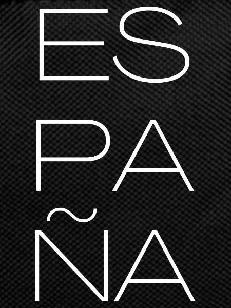 Spain Lettering
