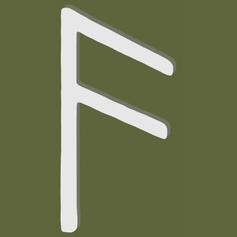 Futhark Runic Alphabet Ansuz