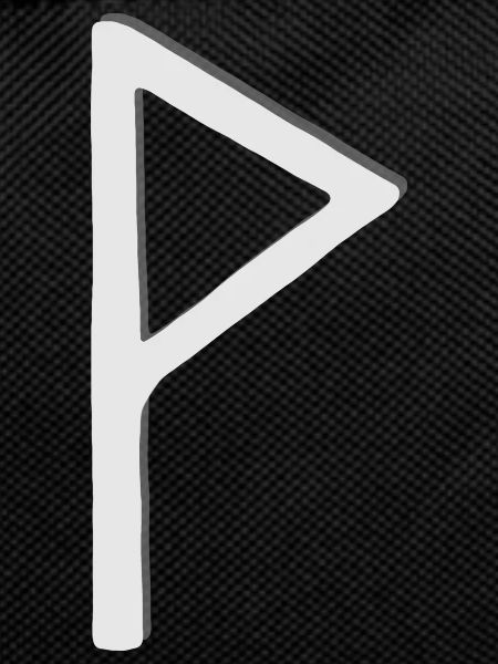 Futhark Runic Alphabet Wunjo