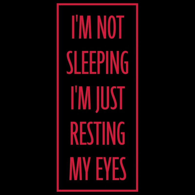 im not sleeping Quote