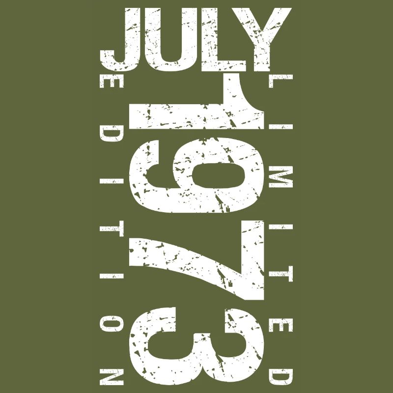 Juli 1973 Juli Geburtstagsgeschenk Juli 1973