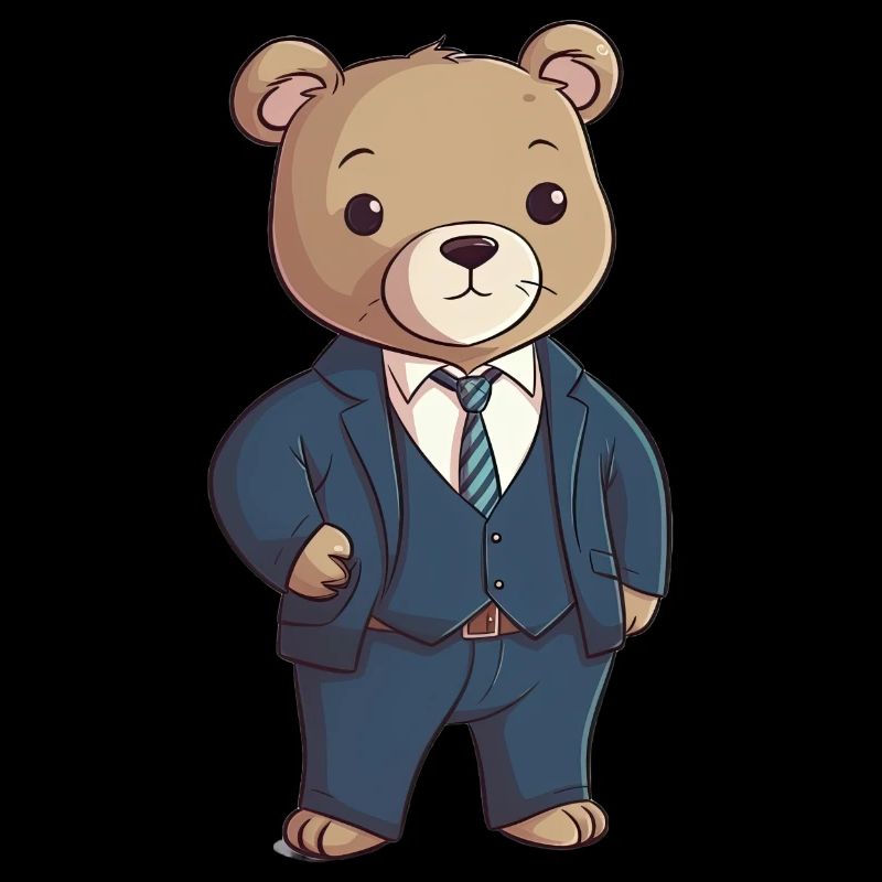 Ours en costume