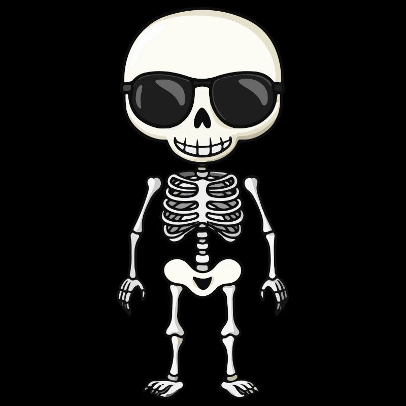 Skeleton Comic Halloween