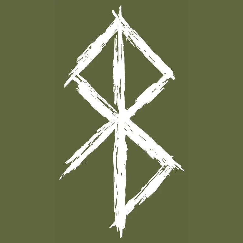 Rune de Bindrune Symbole de paix