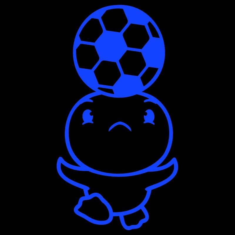 Duck Playing Soccer Header Ball Balancing Head