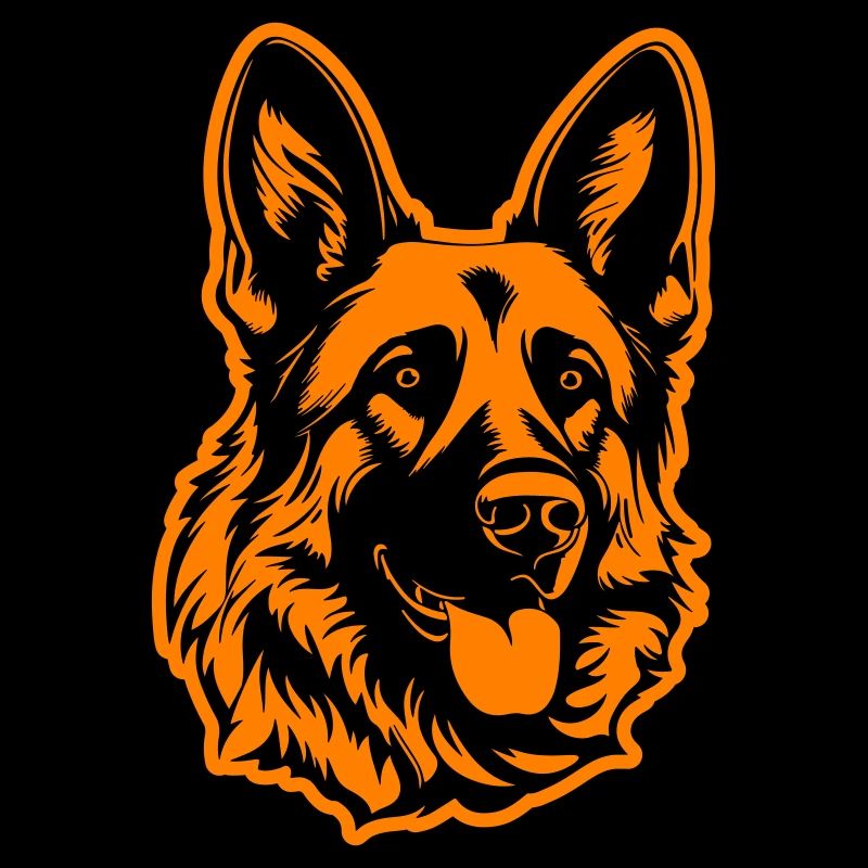 Schäferhund Hund Kopf