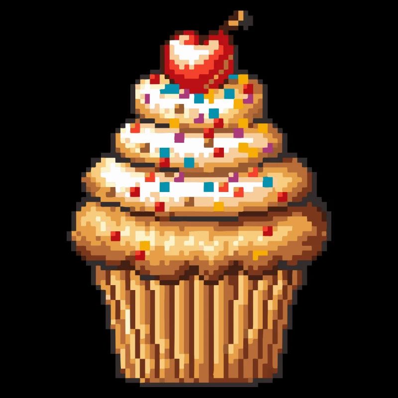 Muffin Pixel Symbol