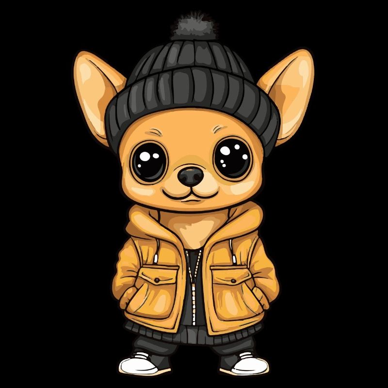 Chihuahua Dog Winter