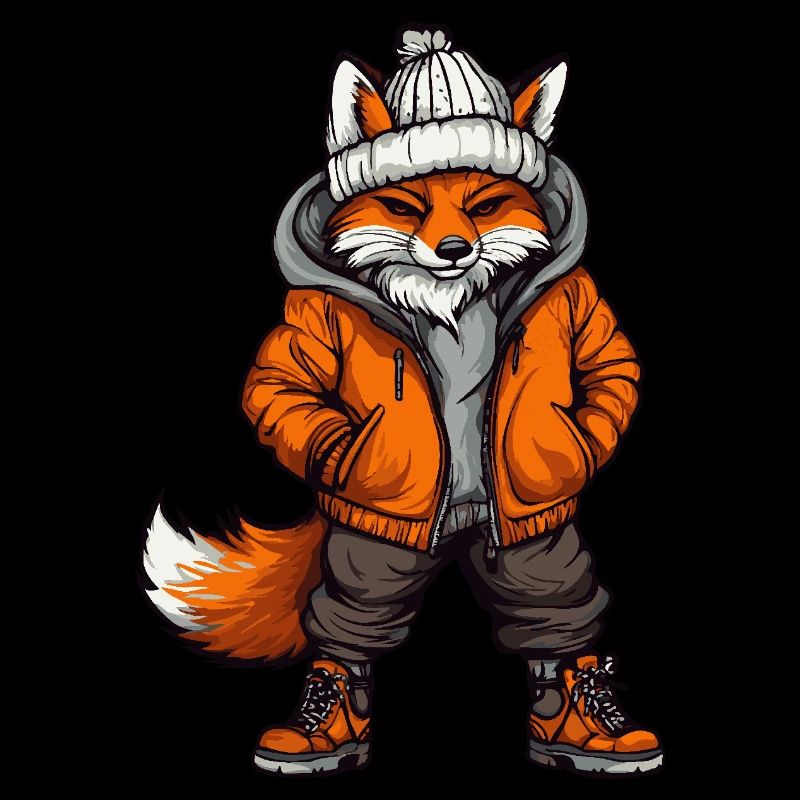 Fuchs Lustig Winter