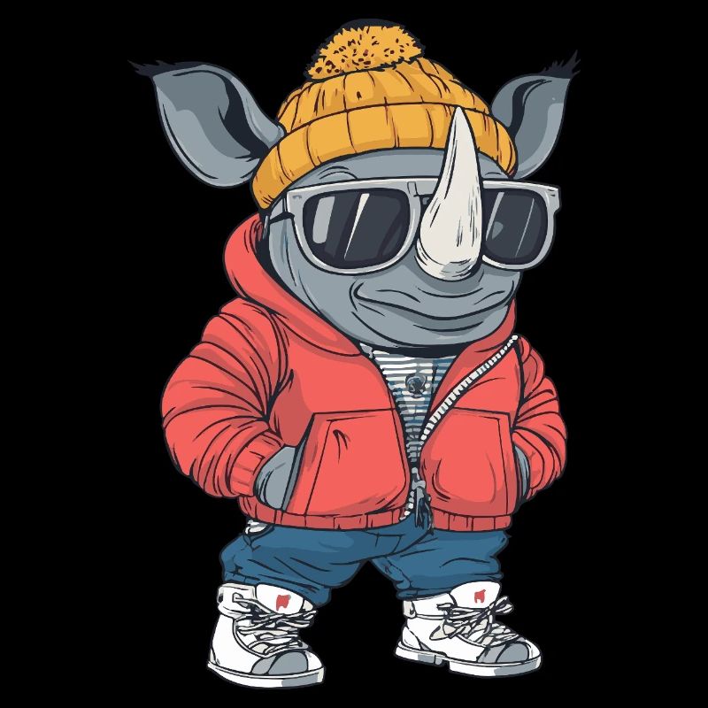 Rhino Cool Bande dessinée