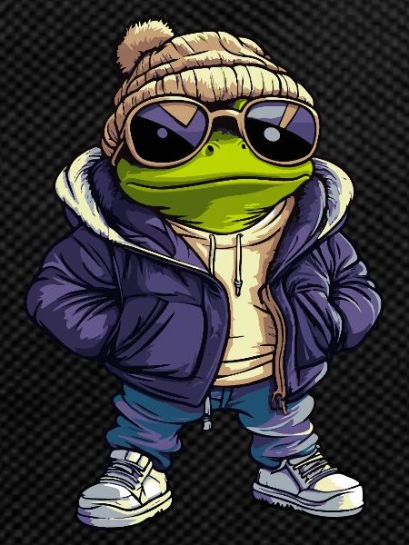 Frog Cool Comic