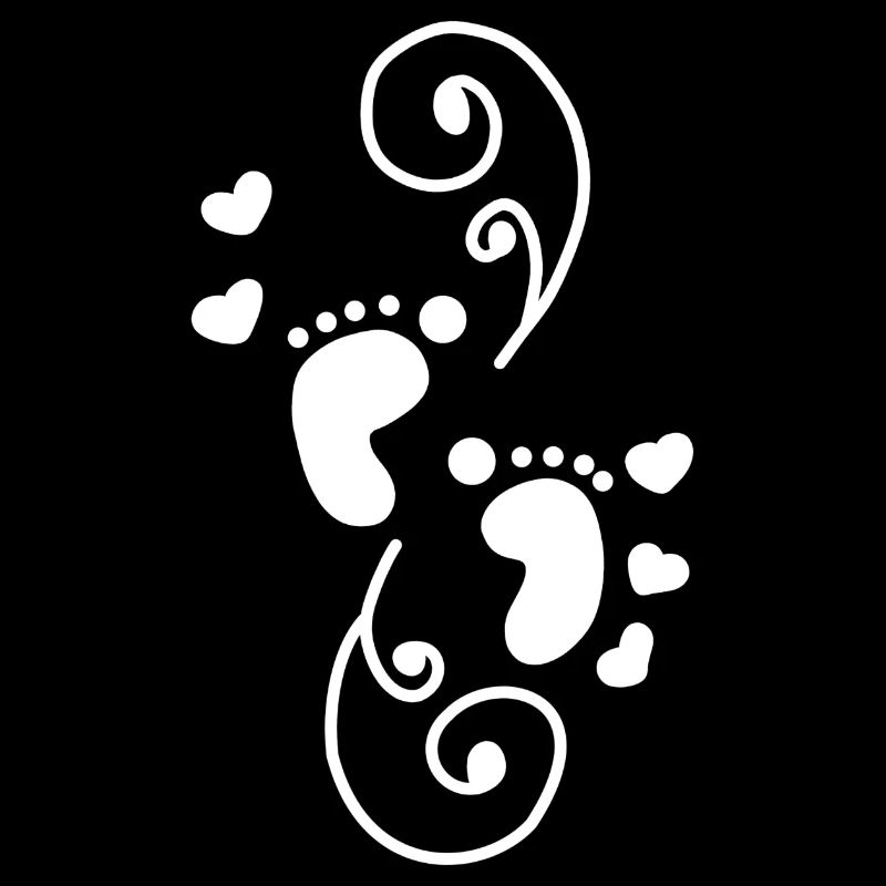 Bébé Pieds Coeurs