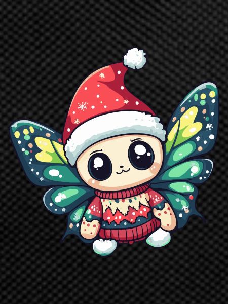 Butterfly Christmas Comic