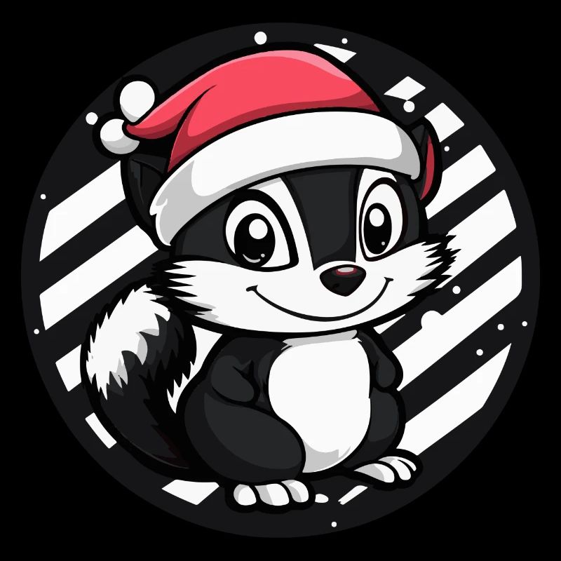 Skunk X-Mas Christmas X-Mas