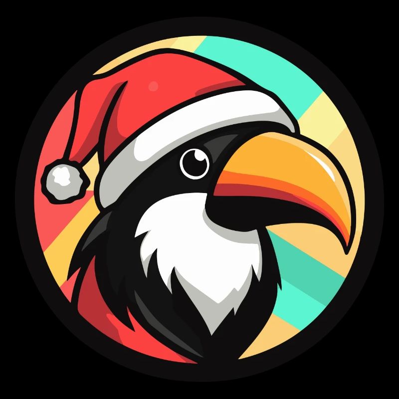 Toucan Bird Christmas X-Mas