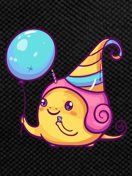 Snail Birthday Baby