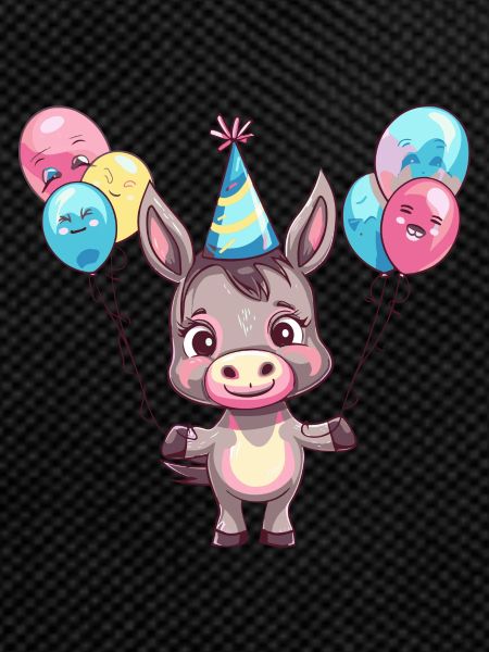 Donkey Birthday Baby