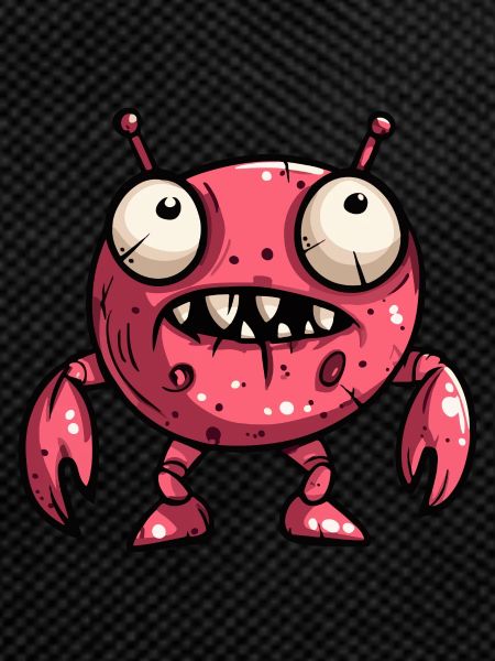 Crab Crab Halloween Comic Funny