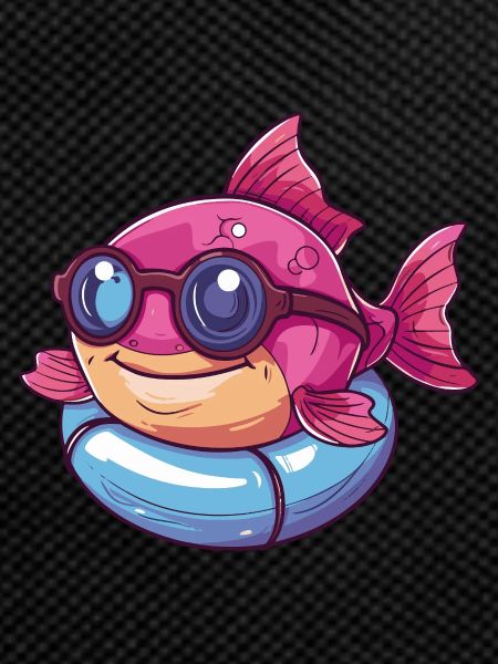 Piranha Fish Comic Cool