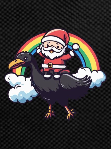 Bouquet Santa Claus Rainbow