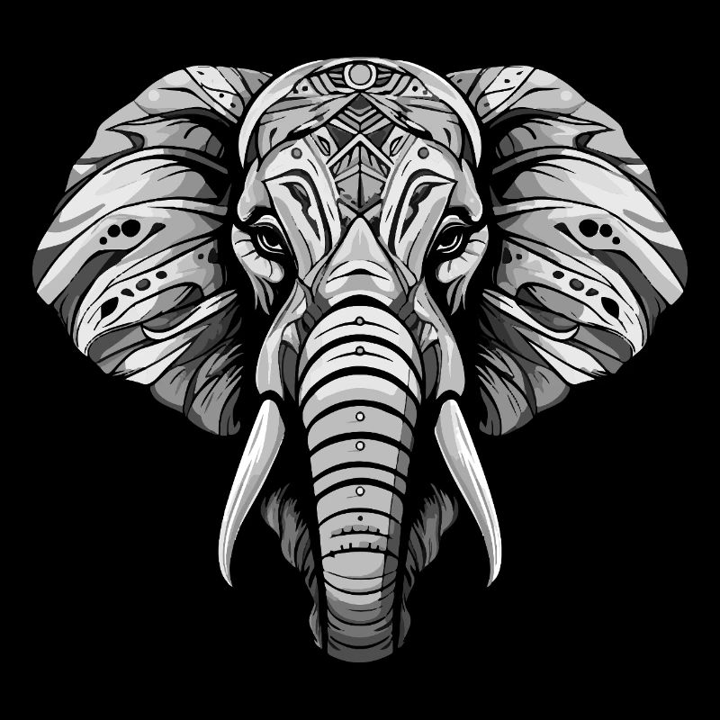 Tête d’éléphant