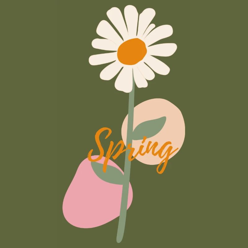 Belle conception de printemps de fleurs