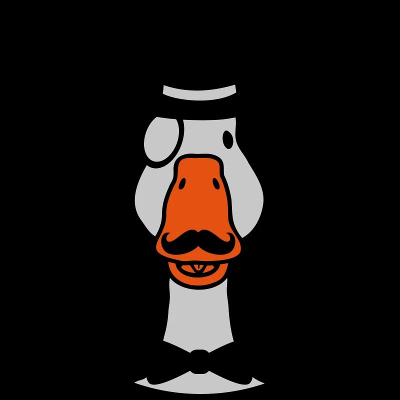 Cylinder Comic Goose Sir