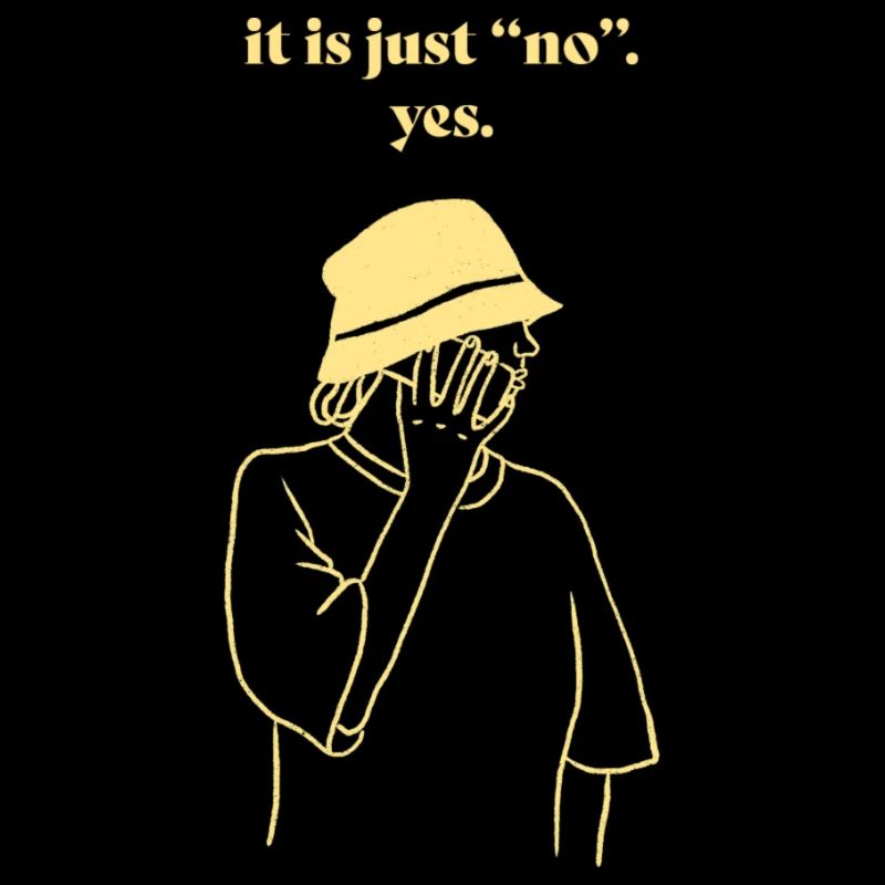 Non-motivational quotes - it is just "no"