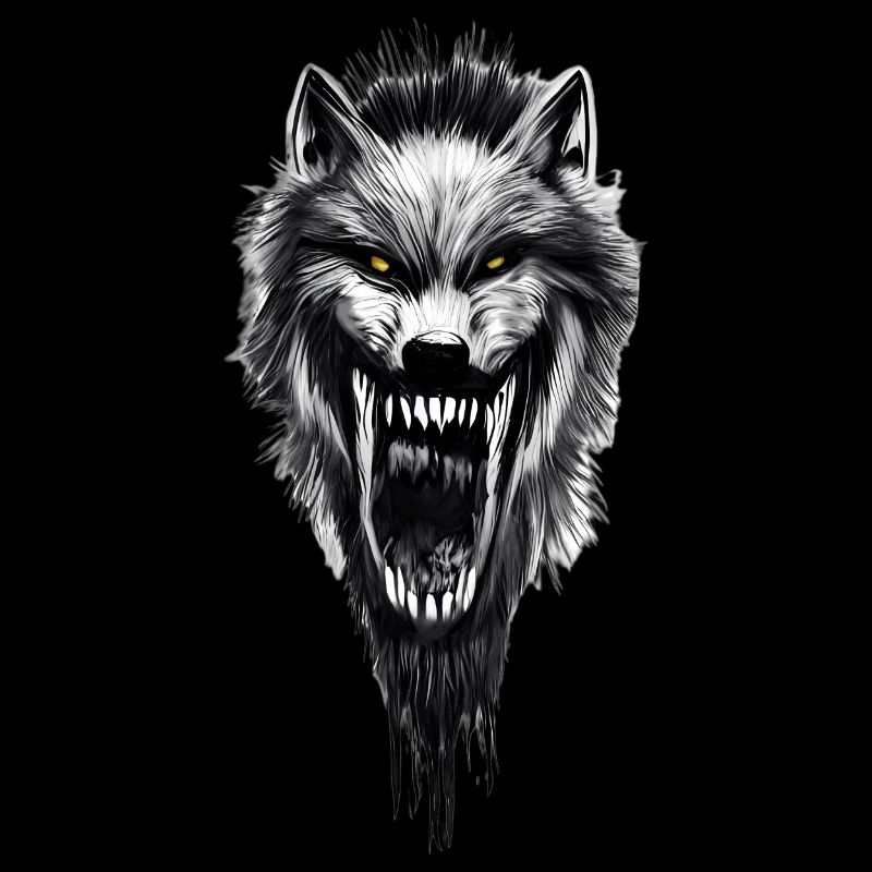 Werwolf gruselig Horror