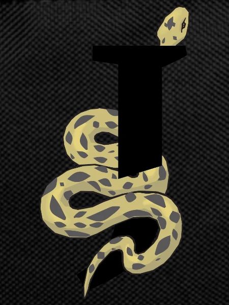Letter j snake