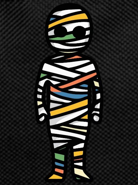 Mummy Halloween Comic