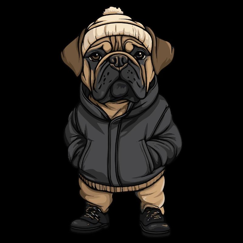 Bullmastiff Chien Élégant