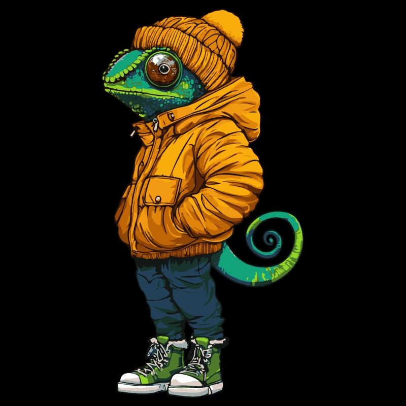 Caméléon Mode Hiver