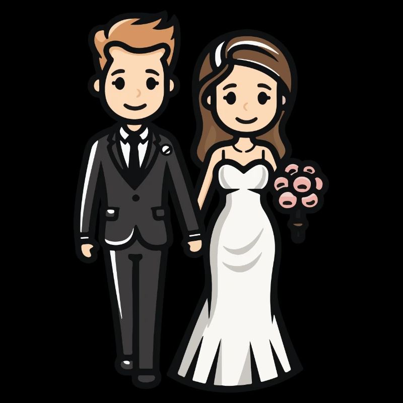 Marié Mariage Marié Marié