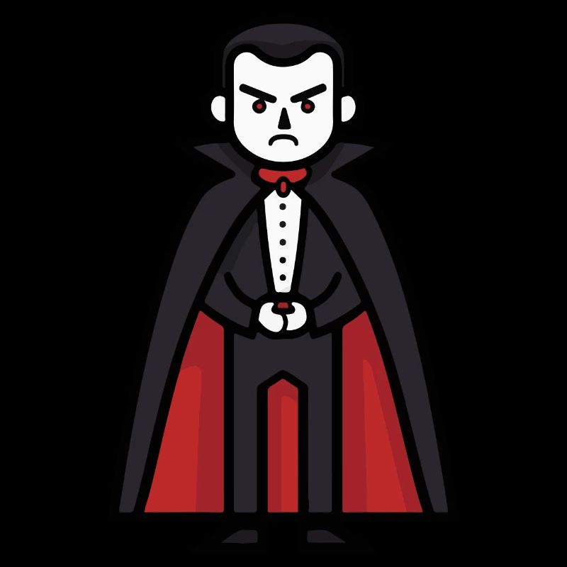 Bande dessinée vampire Halloween