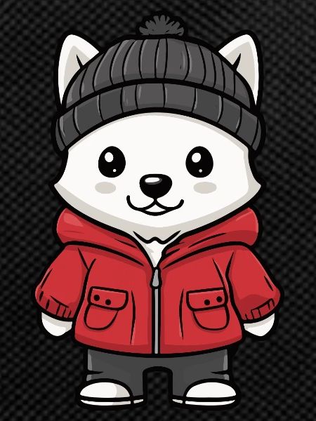 Samoyed Dog Winter