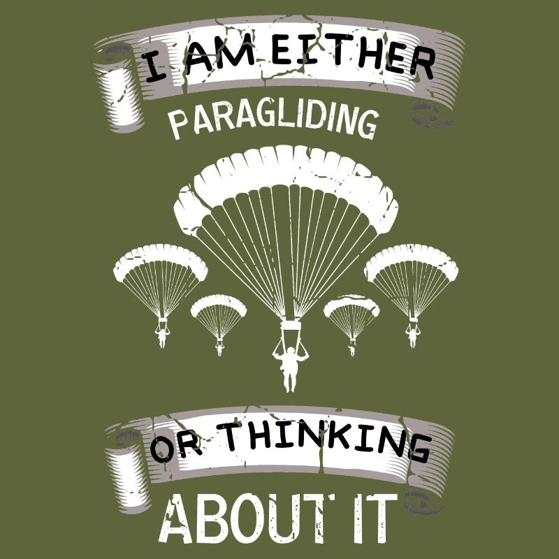 Paragliding oder Denken. Paragliding-Coach. Gesche