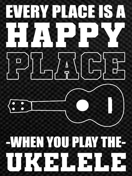 Play the Ukelele Musician Gift