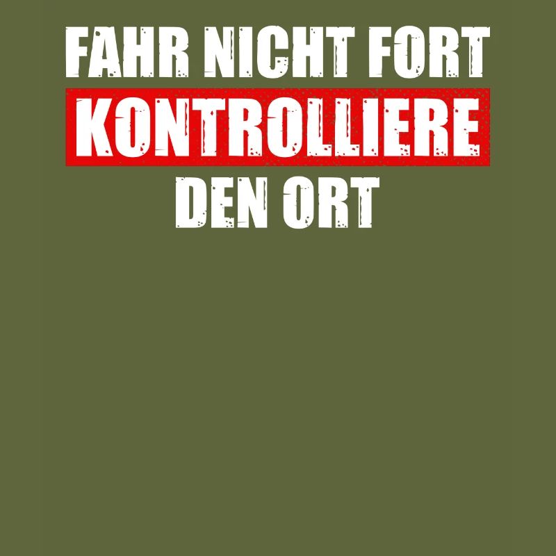 Kontrolliere den Ort Ortskontrollfahrt OKF