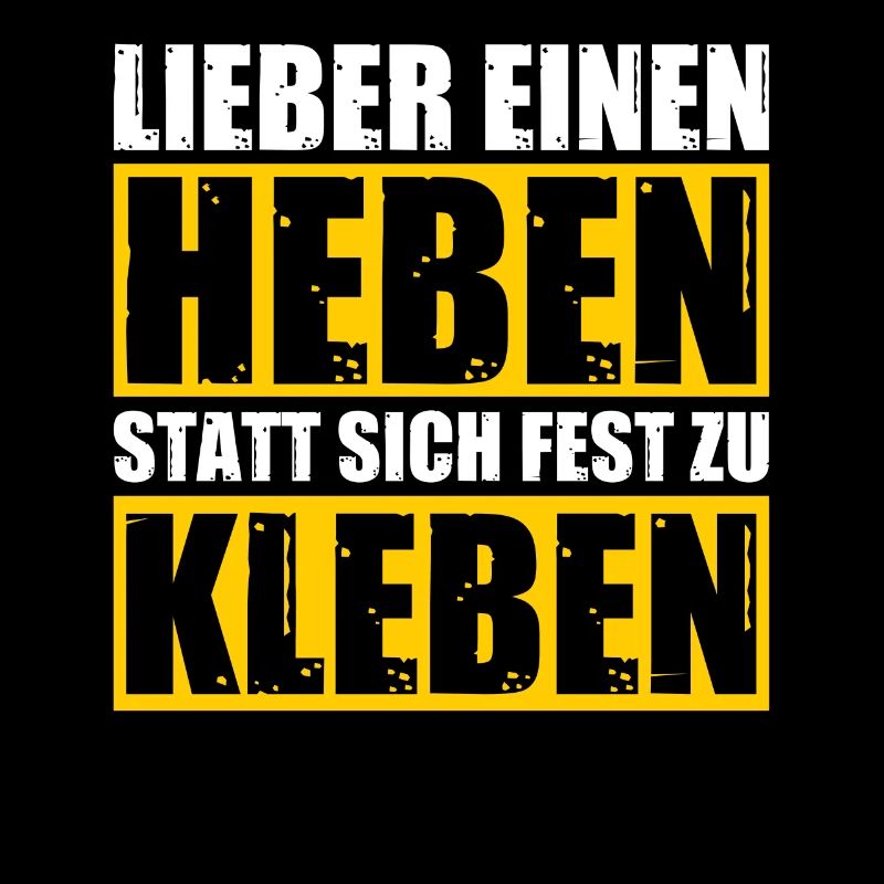 Lieber einen heben Biertrinker Bierliebhaber Bier