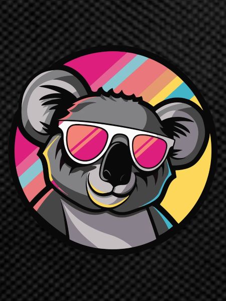 Koala Comic Cool Summer