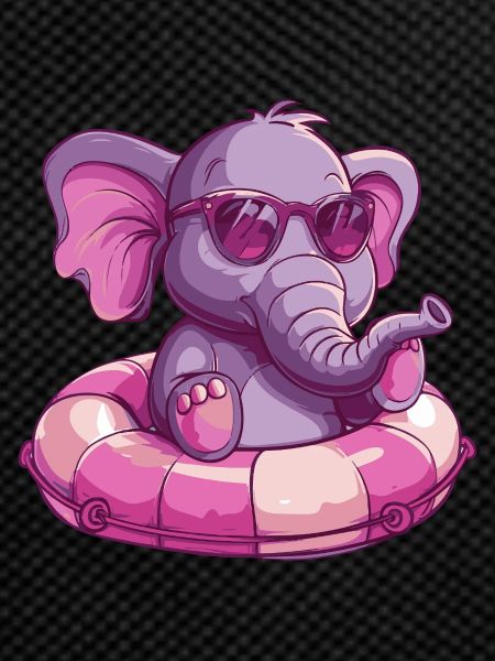 Elefant Comic Cool