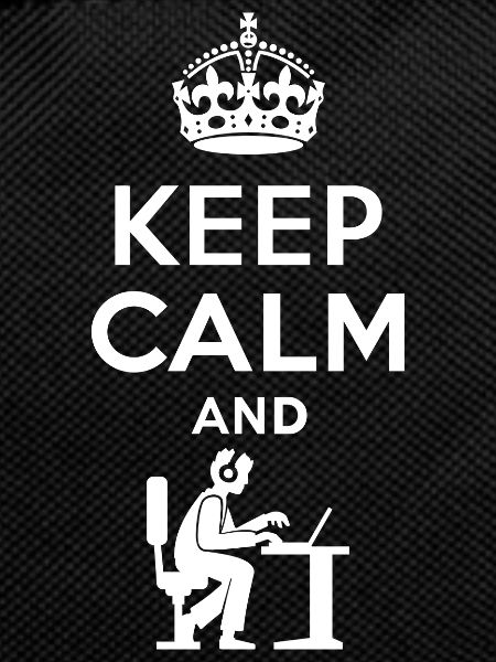 Keep Calm - Nerd - Programmieren - Gamen